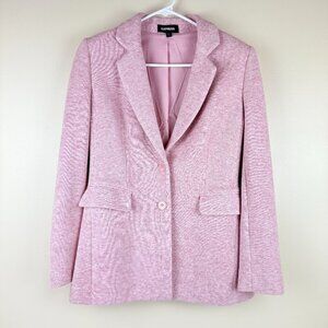 NWOT EXPRESS Blush Pink Super Soft Knit Comfy Blazer – Lined Size S